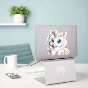 Cute and Adorable Baby Unicorn Sticker