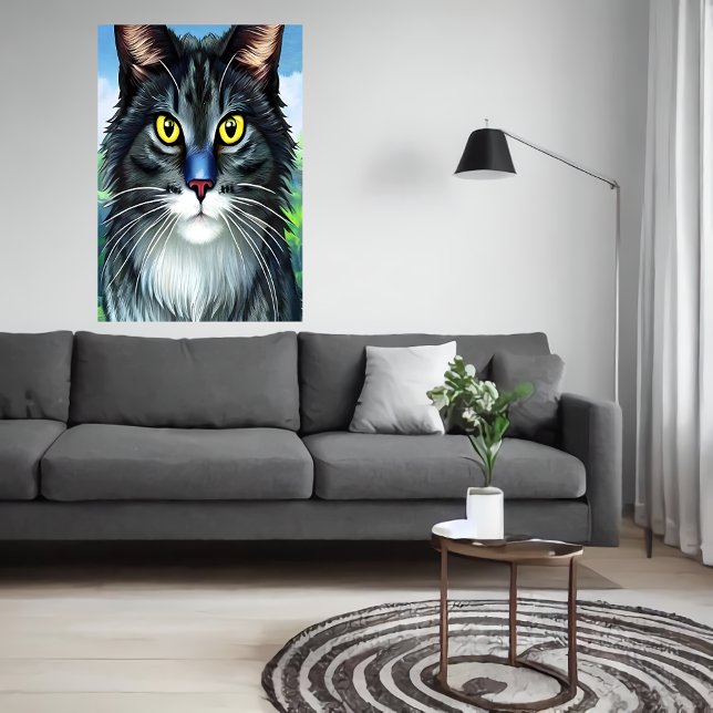 Cute and adorable cat | AI Art Poster (Creator Uploaded)