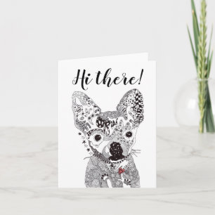 Cute and Adorable Chihuahua Greeting Card