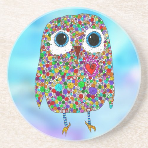 Cute and Adorable Owl Coaster