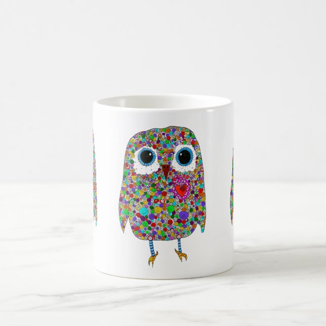 Cute and Adorable Owl Mug (Center)