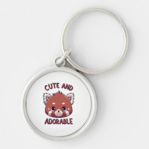 Cute and Adorable Red Panda Keychain