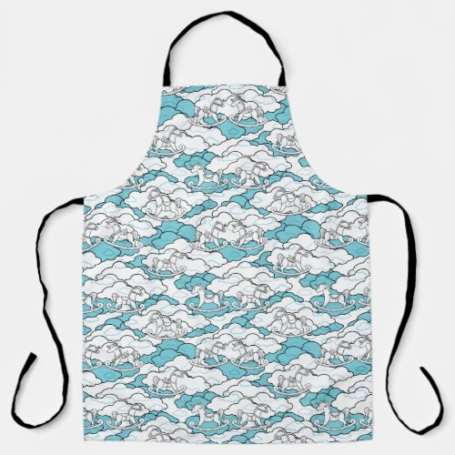 Cute and Adorable Rocking Horse Apron