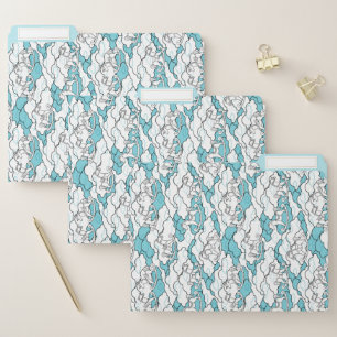 Cute and Adorable Rocking Horse File Folder