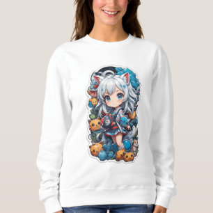 Cute and Beautiful Anime Style Sweatshirt