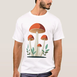 Cute and beautiful mushrooms trend T-Shirt