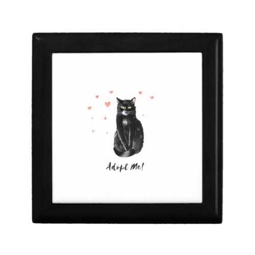 Cute and Black Cat Adopt Me   Gift Box