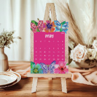 Cute and Colorful 2026 Calendar Page - May