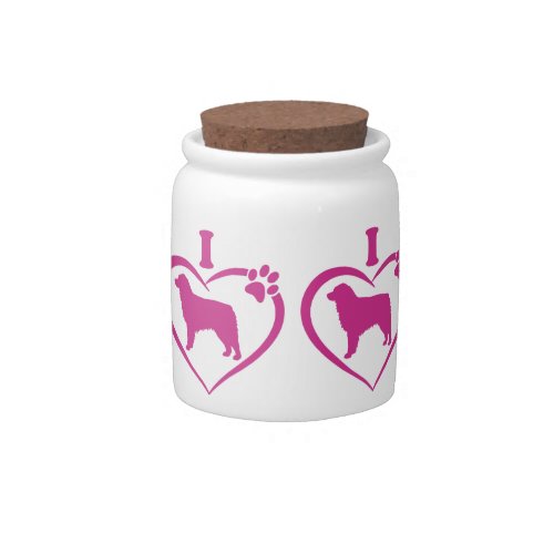 Cute and Colorful Australian Shepherd Coffee Mug  Candy Jar