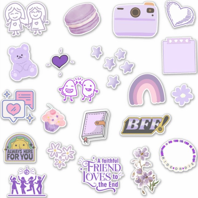 Best Friends| Besties 2.75 Vinyl Sticker