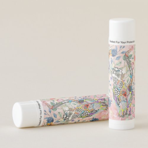Cute and Colorful Cat Adopt Dont Shop Lip Balm