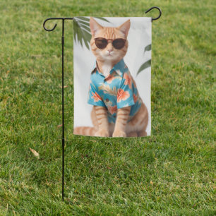 Cute and Colorful Cat Decorative Outdoor Flag