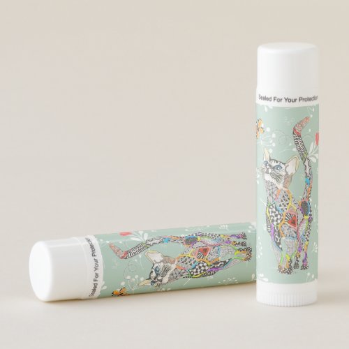 Cute and Colorful Cat Lip Balm