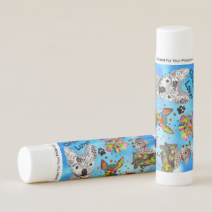 Cute and Colorful Chihuahua Lip Balm