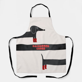 Cute and Colorful Dachshund Lover Apron