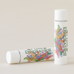 Cute and Colorful Dinosaurs Lip Balm