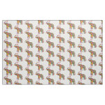Cute and Colorful Elephant Fabric