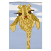 Cute And Colorful Giraffe (Front)