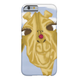 Cute And Colorful Giraffe Barely There iPhone 6 Case