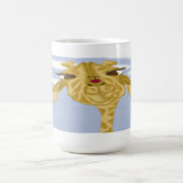 Funky Giraffe Hipster Funny Animal Portraits Coffee Mug