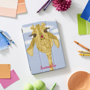 Cute And Colorful Giraffe iPad Pro Cover