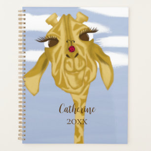 Cute And Colorful Giraffe Planner