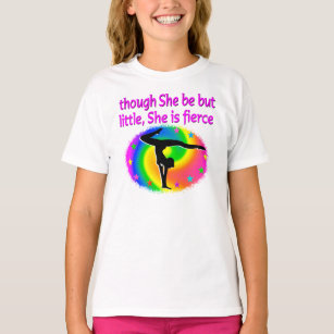 CUTE AND COLORFUL GYMNASTICS GIRL DESIGN T-Shirt