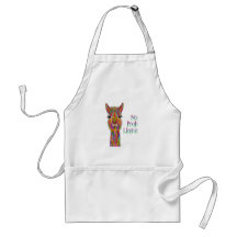 Cute and Colorful Llama Apron