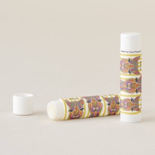 Cute and Colorful Llama Lip Balm