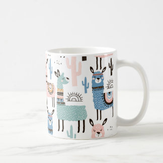 Cute and Colorful Llama Mug