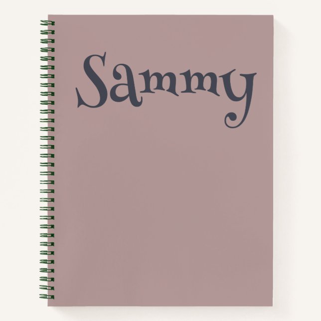 Cute and Colorful  Notebook (Front)