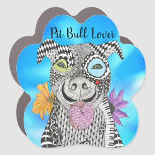 pitbull bumper stickers decals car