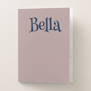 Cute and Colorful  Pocket Folder