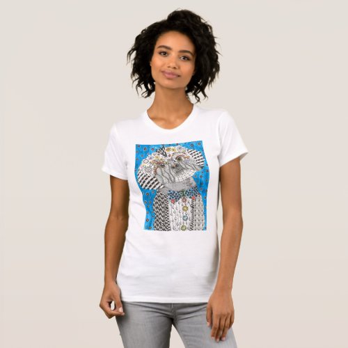 Cute and Colorful Shih Tzu T_Shirt