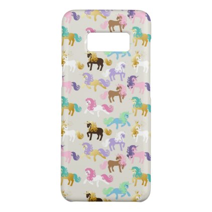 Cute and Colorful Unicorn Pattern Case-Mate Samsung Galaxy S8 Case