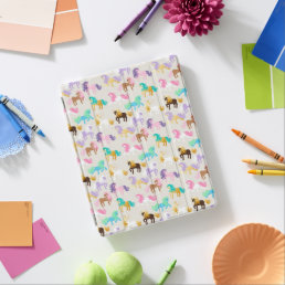Cute and Colorful Unicorn Pattern iPad Smart Cover