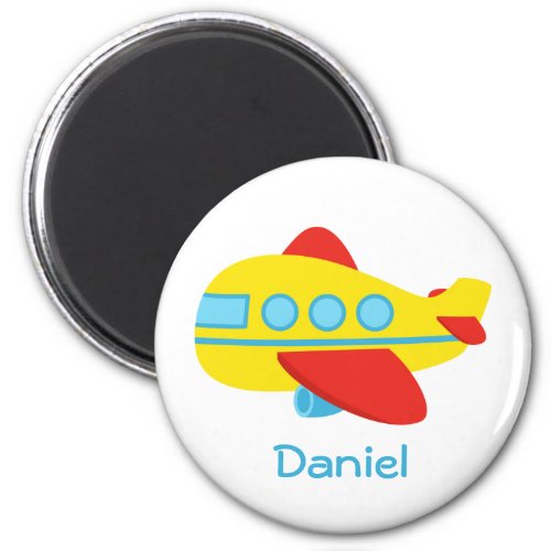 Cute and Colourful Passenger Aeroplane Magnet