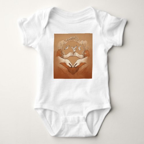 Cute and Comfy Baby Bear T_Shirt Baby Bodysuit
