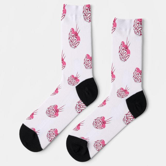 Cute and cool character sock designs (Left)