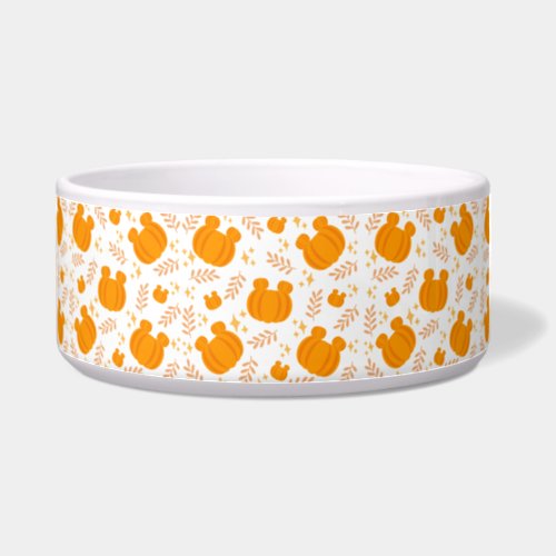 Cute and cozy pumpkin patch  bowl