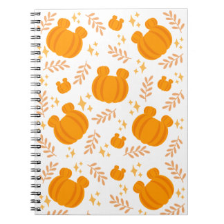 Cute and cozy pumpkin patch notebook