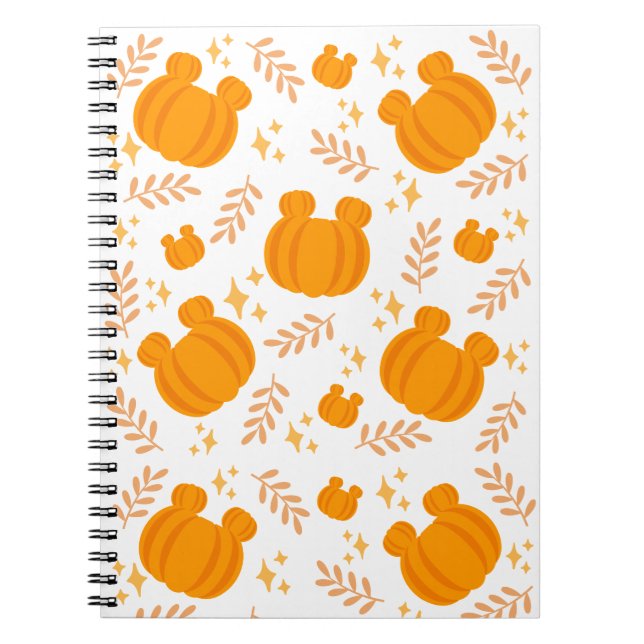 Cute and cozy pumpkin patch notebook (Front)