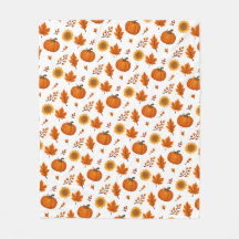 Cute and cozy Watercolour Autumn Harvest
