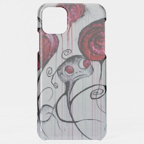 Cute and Creepy Creature Whimsical Goth Horror Art iPhone 11 Pro Max Case