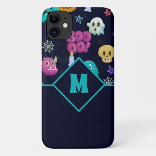 CUTE AND CREEPY HALLOWEEN  iPhone 11 CASE