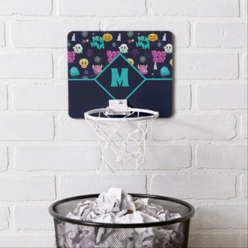 CUTE AND CREEPY HALLOWEEN  MINI BASKETBALL HOOP