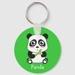 Cute and Cuddly Baby Panda Keychain