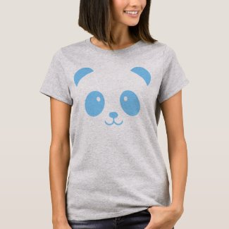 Cute and Cuddly Blue Panda Shirt