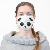 Cute and Cuddly Panda | Face Mask (Worn)