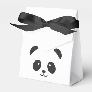 Cute and Cuddly Panda Favor Box